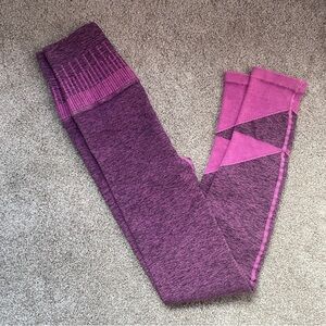 NWOT - Size XS- FP Movement by Free People Purple and Pink Leggings